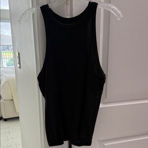 Black Sleeveless Women's Top